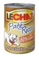 LECHAT RICCO prosc./lepre patè gr.400x24
