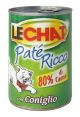 LECHAT RICCO coniglio patè gr.400x24