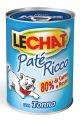 LECHAT RICCO tonno natur. patè gr.400x24