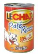 LECHAT RICCO vitello patè gr.400x24