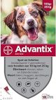 ADVANTIX CANI 10-25 KG 6X2,5ML