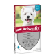 ADVANTIX CHIENS 4-10 KG 6x1.0 ML