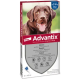 Advantix spot-on pour enfants de 25 à 40 kg 4 ml 4 pipettes