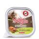 Pâté délicat stérilisé Migliorchat au poulet. agneau et légumes 100 g